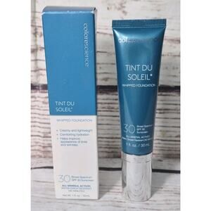 NEW IN BOX *TAN* Colorscience Tint Du Soleil SPF 30 Whipped Foundation